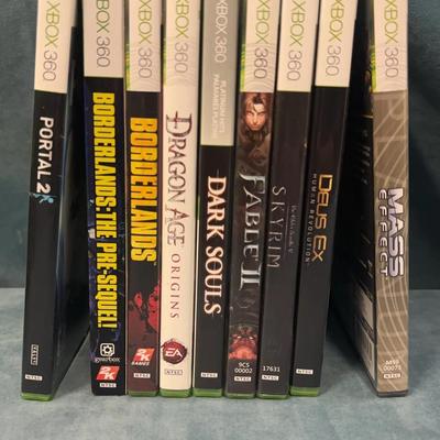 Xbox 360 Borderlands, Dragon Age, Skyrim And Other Games