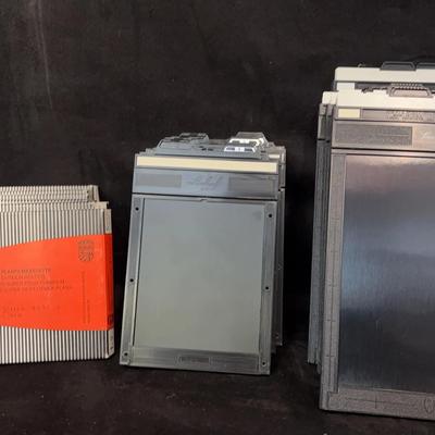 Linhof 4x5  & Lisco Regal 5x7 Cut Film Holders, Used