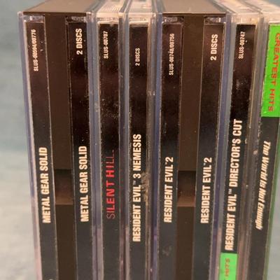 Play Station Games, Resident Evil 2,3 And Director's Cut, Silent Hill and More