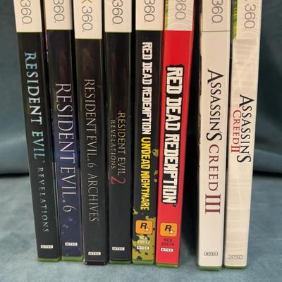 Xbox 360 Games, Resident Evil, Assassins Creed & Red Dead Redemption