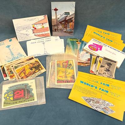 1962 World's Fair Ephemera 