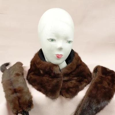 Vintage fur collars