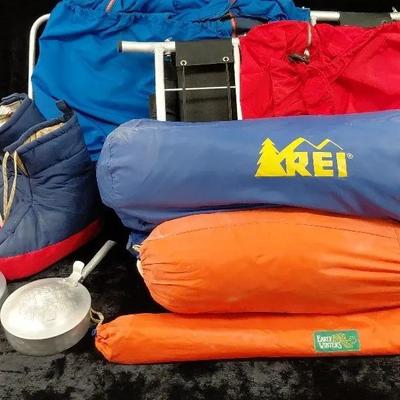 REI, Early Winters, Kelty; Vintage Camping 