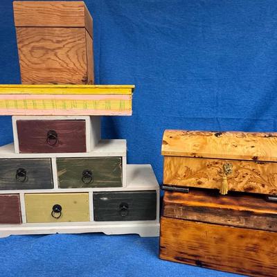 Wooden boxes