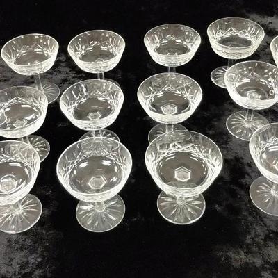 Waterford champagne stemware