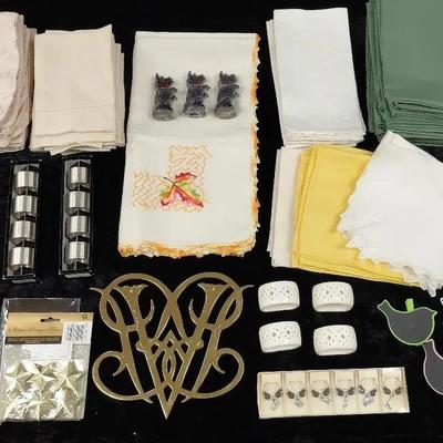 Dinner party accoutrements