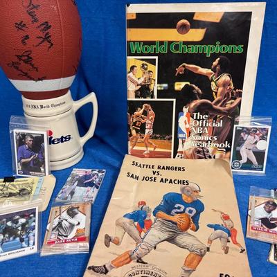 Seattle sports memorabilia collection