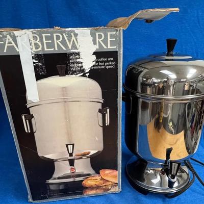 Farberware coffee urn