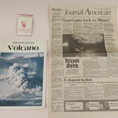 Mount st helens time stamped collection