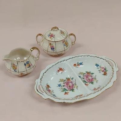 Floral China; Noritaki And Sudlow