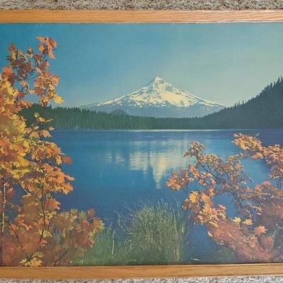 Mt hood chromolithograph