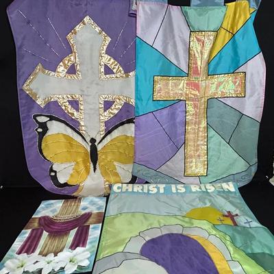 Easter Yard Flags 1