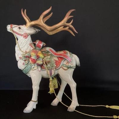 Fitz & Floyd Enchanted Holiday Deer #1