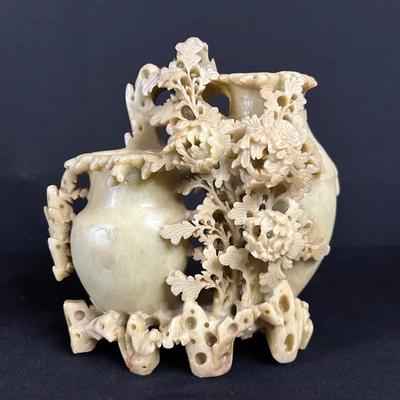 Chinese Soapstone Vase 2