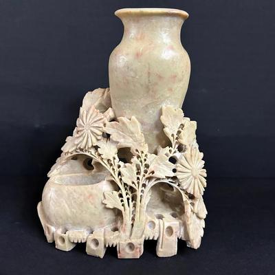 Chinese Soapstone Vase 1