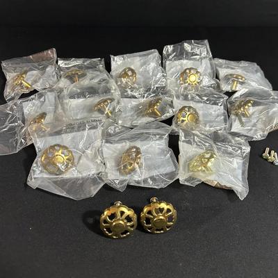 Brass Vintage Knobs