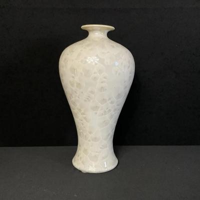 Caledon Style White Bud Vase