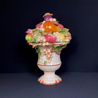 Fitz & Floyd Venetian Romance Urn