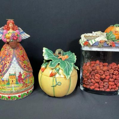 Fall Decor Fitz & Floyd And Jim Shore