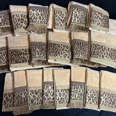 Cheetah Decorative Towels