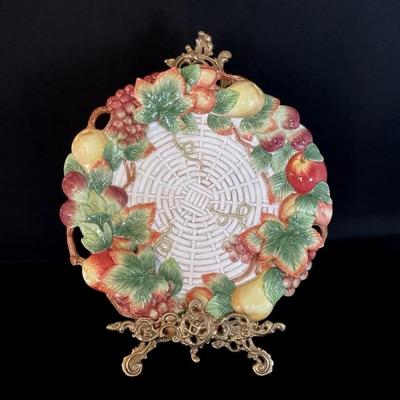 Fitz & Floyd Country Gourmet Serving Platter