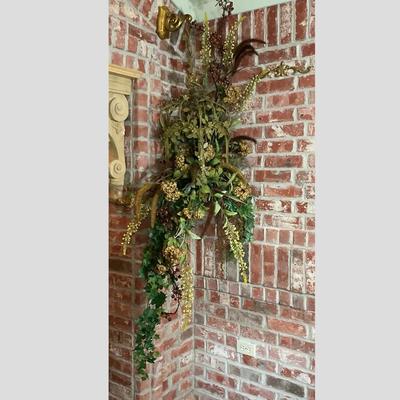 Large Metal Bird Cage Flower Arrangement