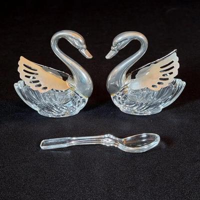 Swan Salt Cellars
