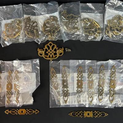 Brass Pulls & Backplates