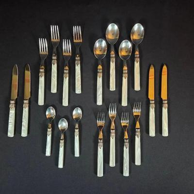 Mother Of Pearl Flatware
