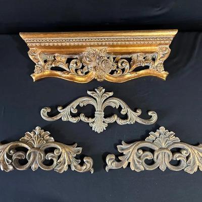 Gilded Shelf & Wall Decor