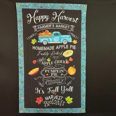 Fall Harvest Quilted Wall Hanging 