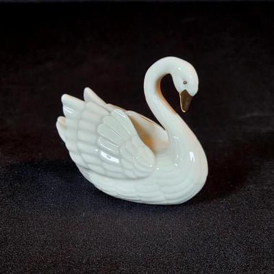 Vintage Lenox Swan Cardholder 