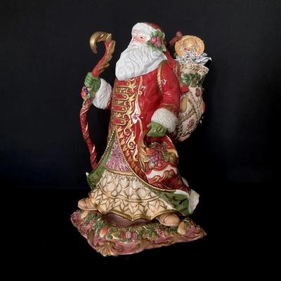 Fitz & Floyd Large “Renaissance Santa” Figurine