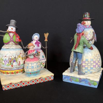Jim Shore Snowmen Figures