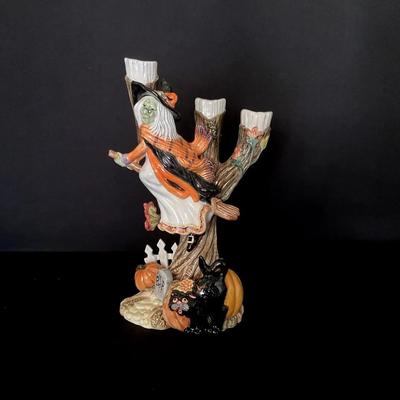 Fitz & Floyd Halloween Harvest Candle Holder