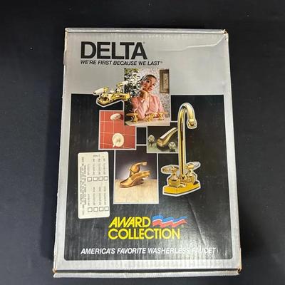 Delta Gold-Tone Faucet 