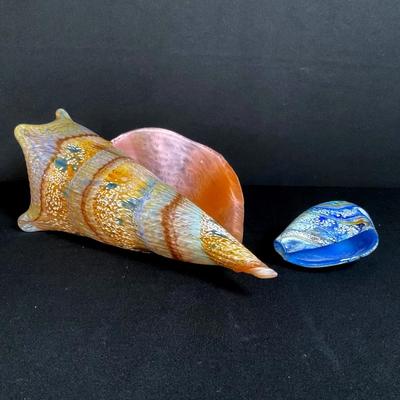 Blown Glass Seashells