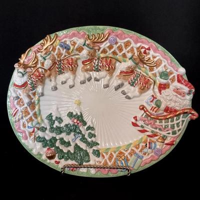 Fitz & Floyd Candy Lane Platter