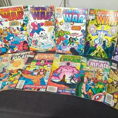 The Infinity War& Infinity Crusade Comics Vol 1-6