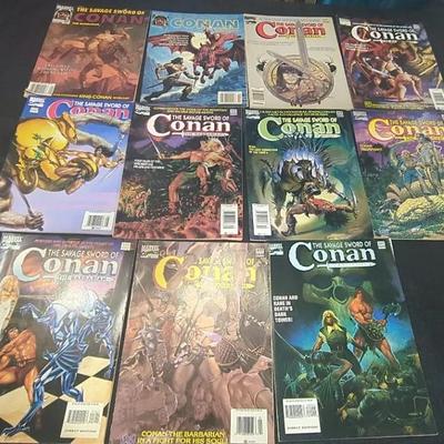 The Savage Sword of Conan- 11 Comics