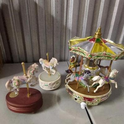 Assorted Music Carousels