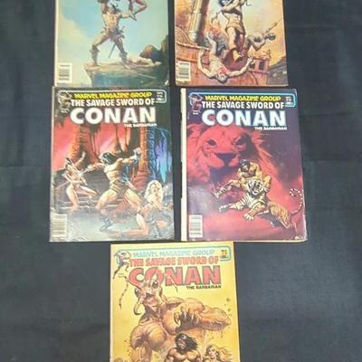  Marvels The Savage Sword Of Conan Comics No 69-70