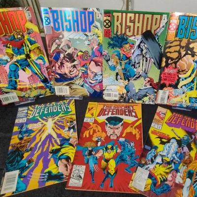 Bishop & Secret Defenders Comics