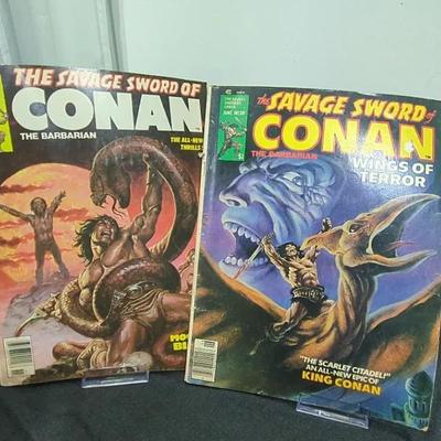 The Savage Sword Of Conan  78 & 79 Comics