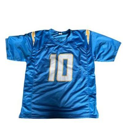 Lot 047  
Justin Herbert Signed Autographed Chargers Auto Jersey