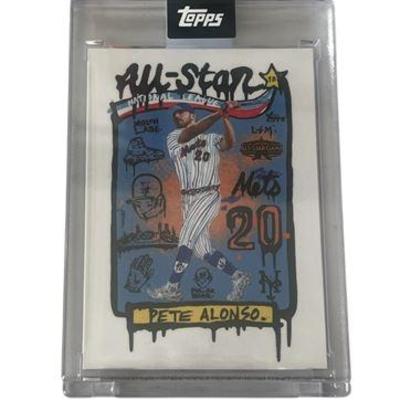 Lot 092 
Pete Alonso New York Mets Topps All Star Game Card