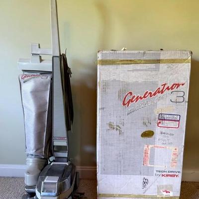 Kirby Generation 3 Vacuum Cleaner W/ Tech Drive, Plus Box & Accessories
