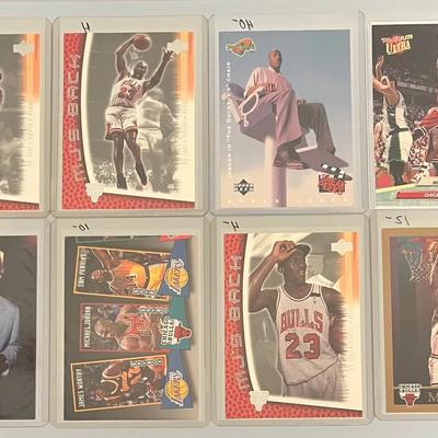 8 - Collectible Michael Jordan Basketball Cards, #1