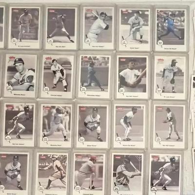 40 Collectible 2001 Fleer Greats Baseball Cards, Bench, Berra, Yaz & More