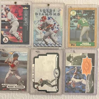 6 - Collectible Mark McGwire Baseball Cards, #1